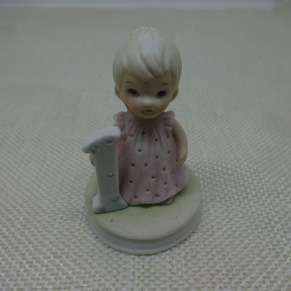 LEFTON The Christopher Collection #1 Birthday Girl Figurine #03448A EUC